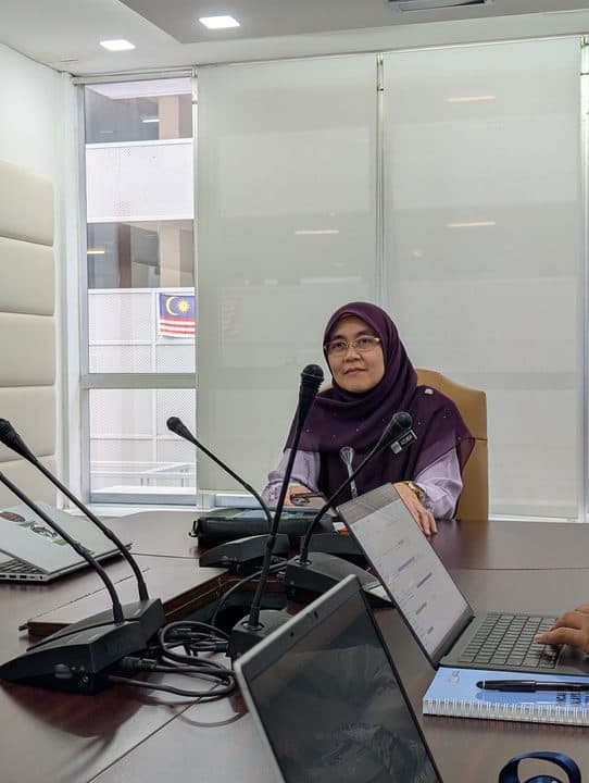 Menti semasa sesi mentoring
